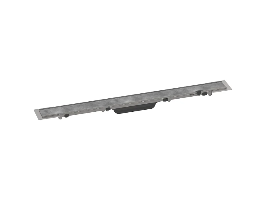 Caniveau de douche HANSGROHE RainDrain Rock 70 cm découpable et carrelable