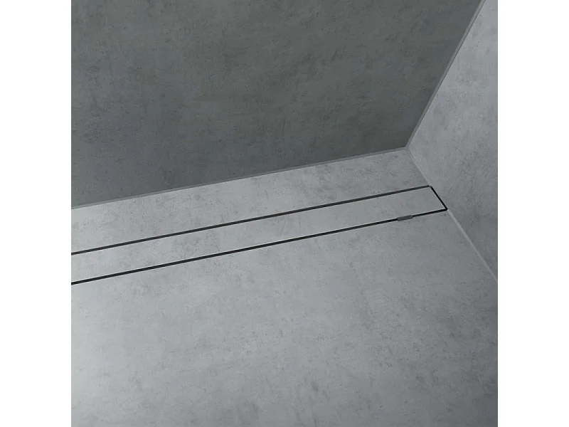 Caniveau de douche HANSGROHE RainDrain Rock 70 cm découpable et carrelable