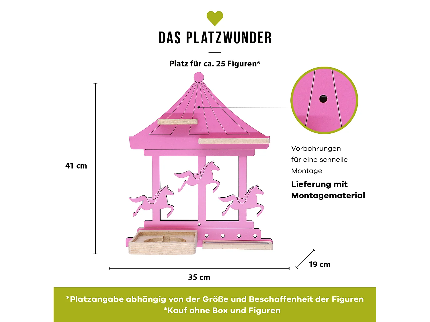 Karussell Pferde Kinder Toniebox Tonies Figuren