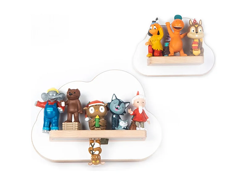 Regal Holz Wolke Kinder Toniebox Tonies Figuren
