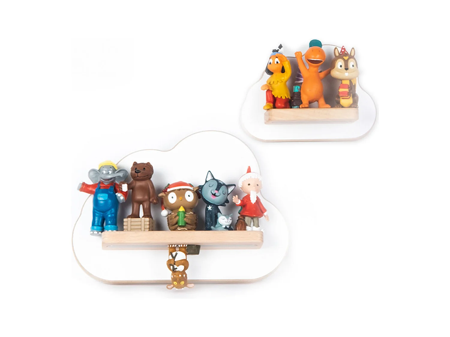 Wall Rack BOARTI Regal White H. 16 x W. 22 x D. 5 cm