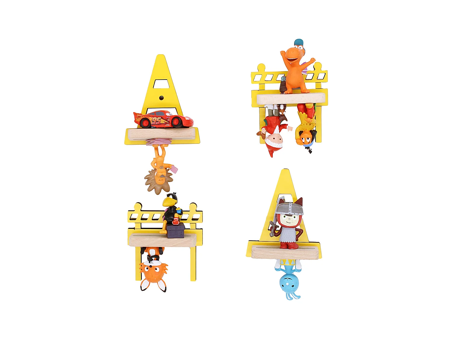 Étagère chantier enfant boîte audio tonies