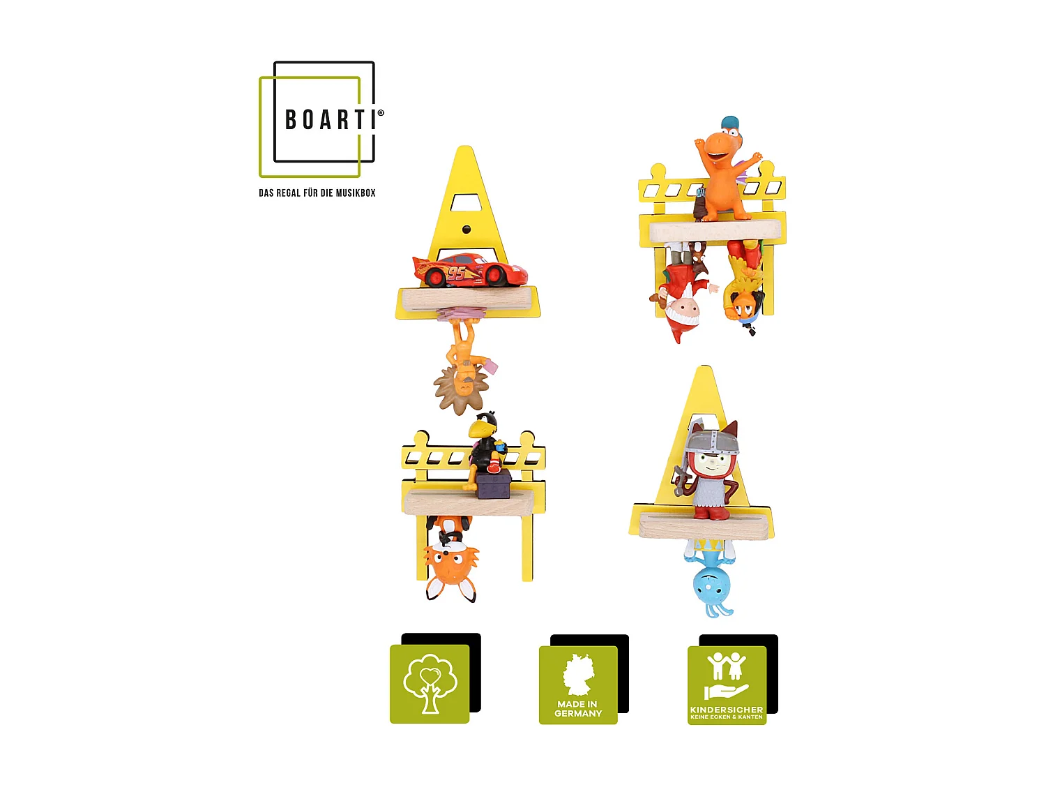 Site de construction d'étagères pour enfants Toniebox Tonies