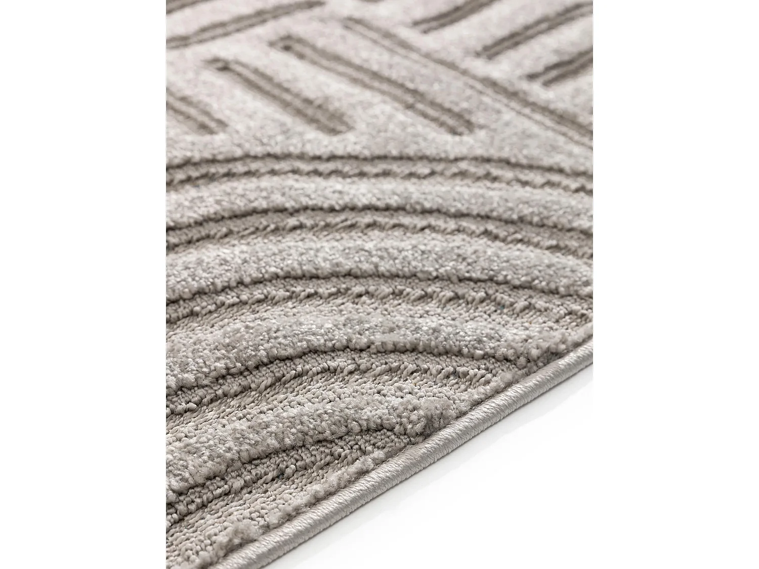 Tapis Leo Gris clair 140x200 cm