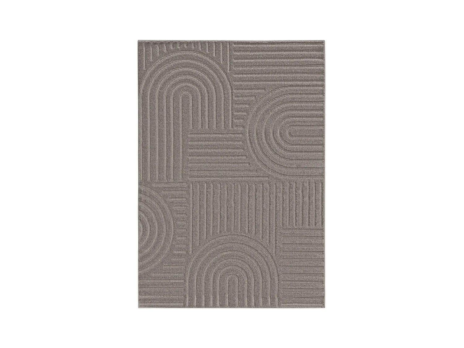 Tapis Leo Gris clair 240x340 cm