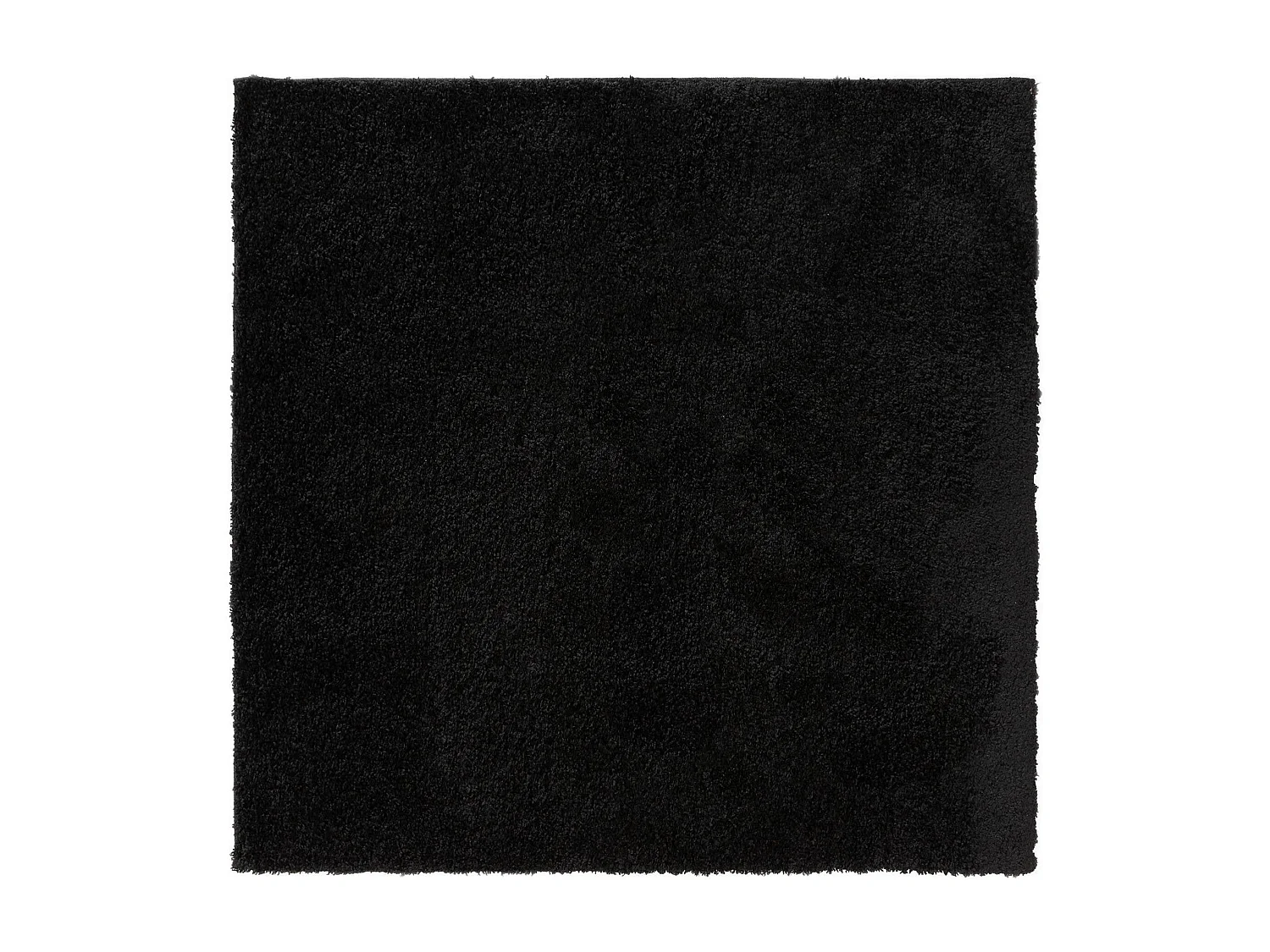 Tapis à poils longs Soho Noir 160x160 cm