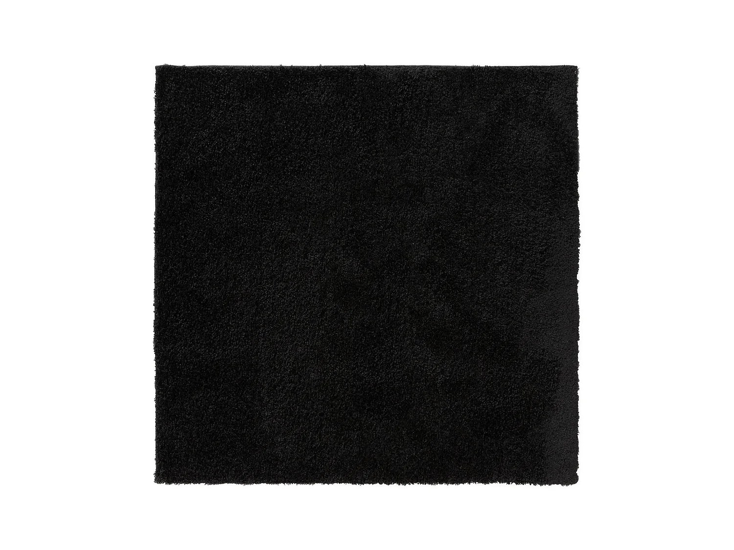 Tapis à poils longs Soho Noir 200x200 cm