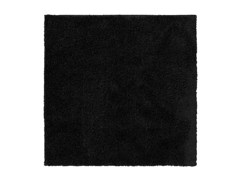 Tapis à poils longs Soho Noir 200x200 cm