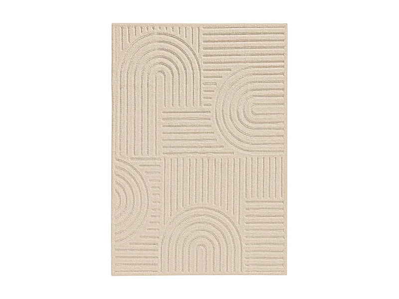 Tapis Leo Crème 160x230 cm