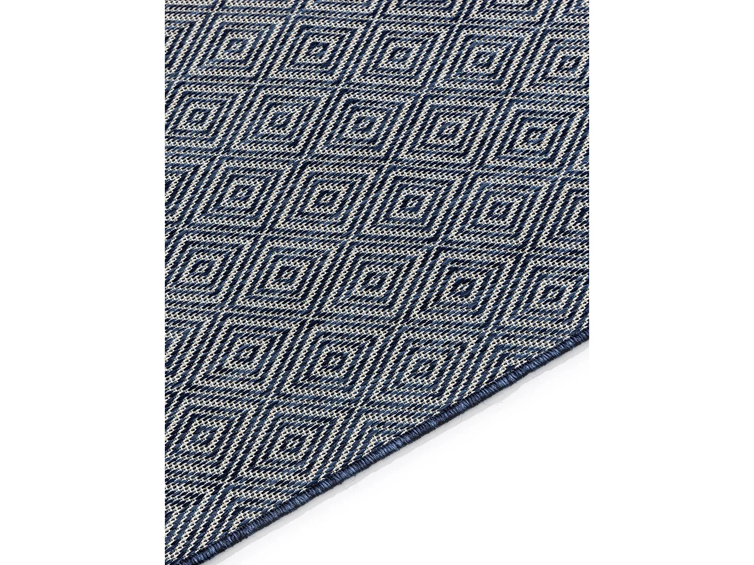 Tapis d'extérieur & intérieur Lou Bleu 80x150 cm