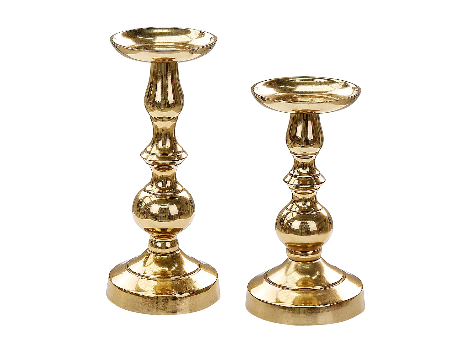 Porta candela DIRIN Set di 2 Oro 23/27 cm