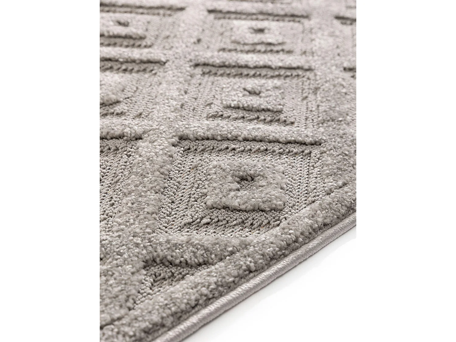 Tapis Leo Gris clair 200x290 cm