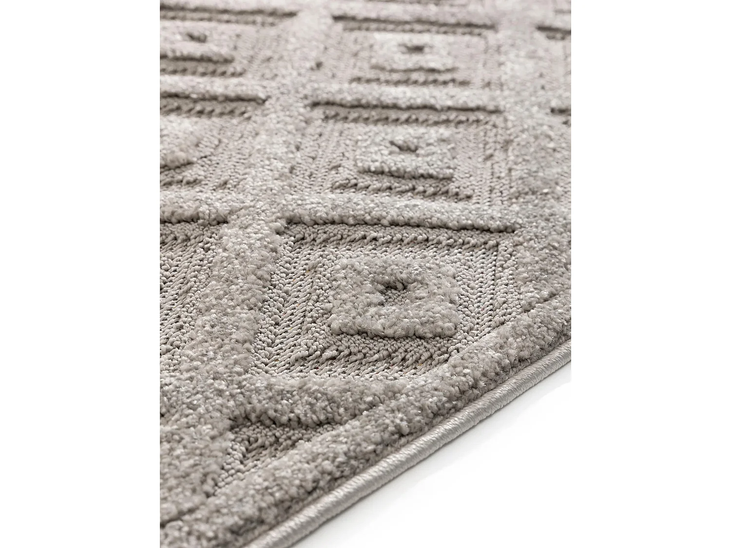 Tapis Leo Gris clair 200x290 cm