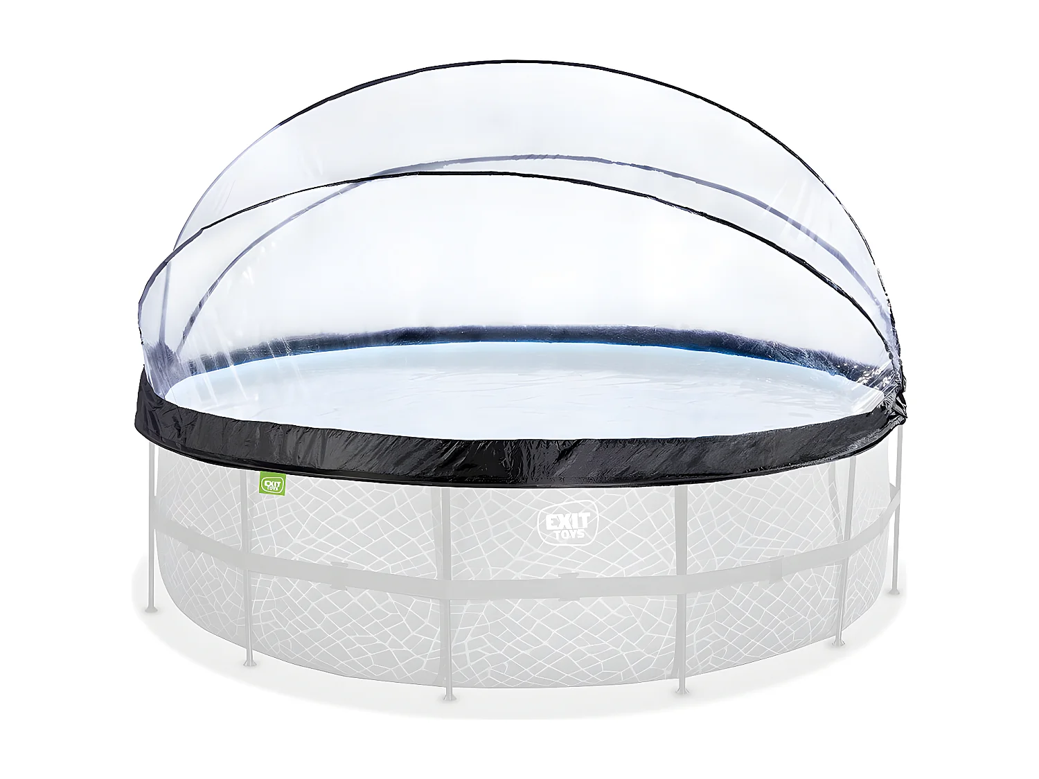 Dôme pour piscine tubulaire ronde de Ø 4,75 à 4,95 m - Exit Toys