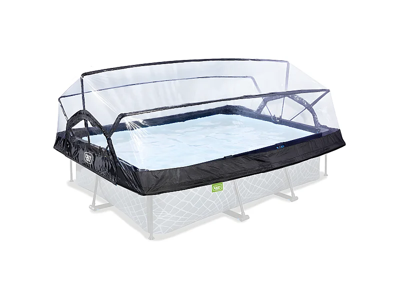 Dôme pour piscine tubulaire rectangulaire 2,20 x 1,50 m - Exit Toys