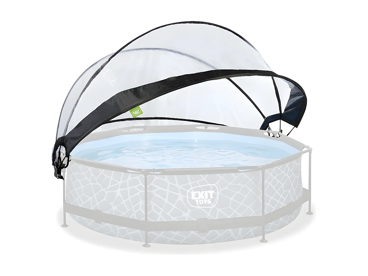 Dôme pour piscine tubulaire ronde de Ø 3,00 à 3,10 m - Exit Toys