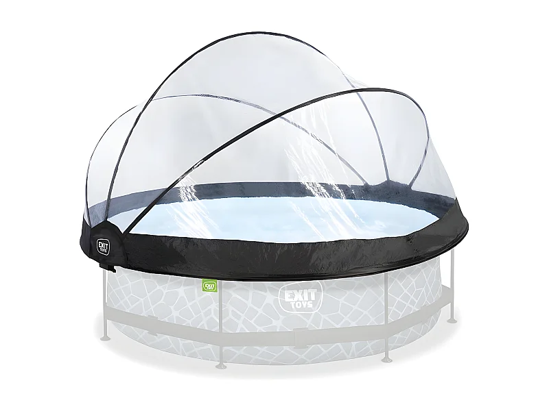 Dôme pour piscine tubulaire ronde de Ø 3,00 à 3,10 m - Exit Toys