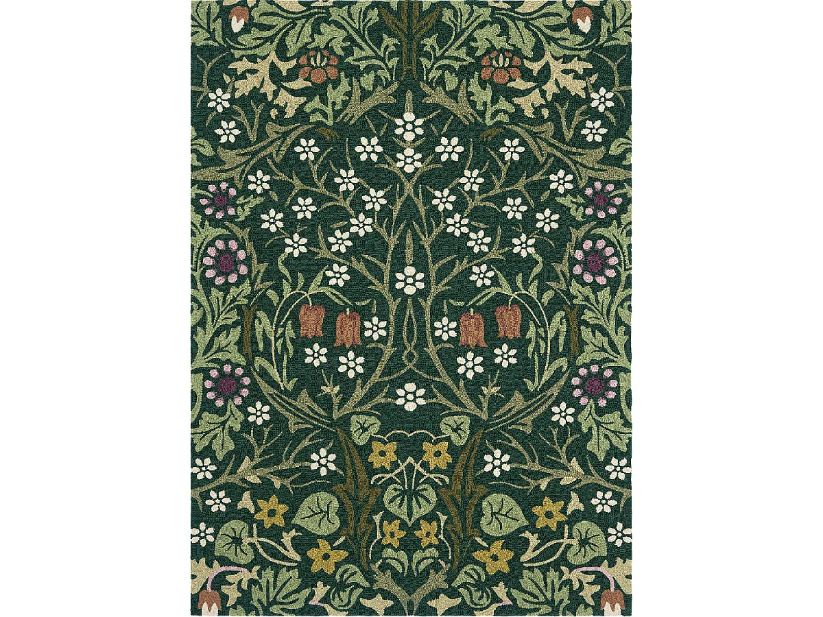 Tappeto kilim rettangolare intrecciato per esterni BLAKORN