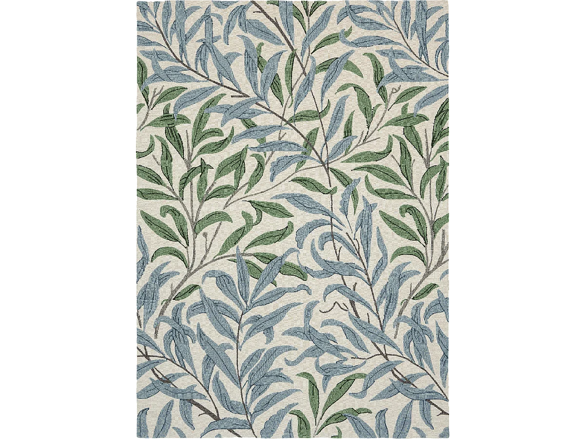 Tappeto kilim da esterno intrecciato rettangolare WILLOW