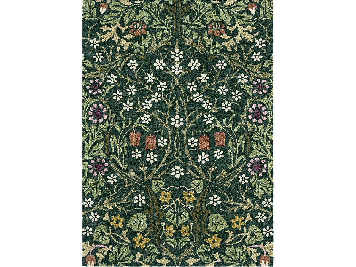 Tappeto kilim rettangolare intrecciato per esterni BLAKORN