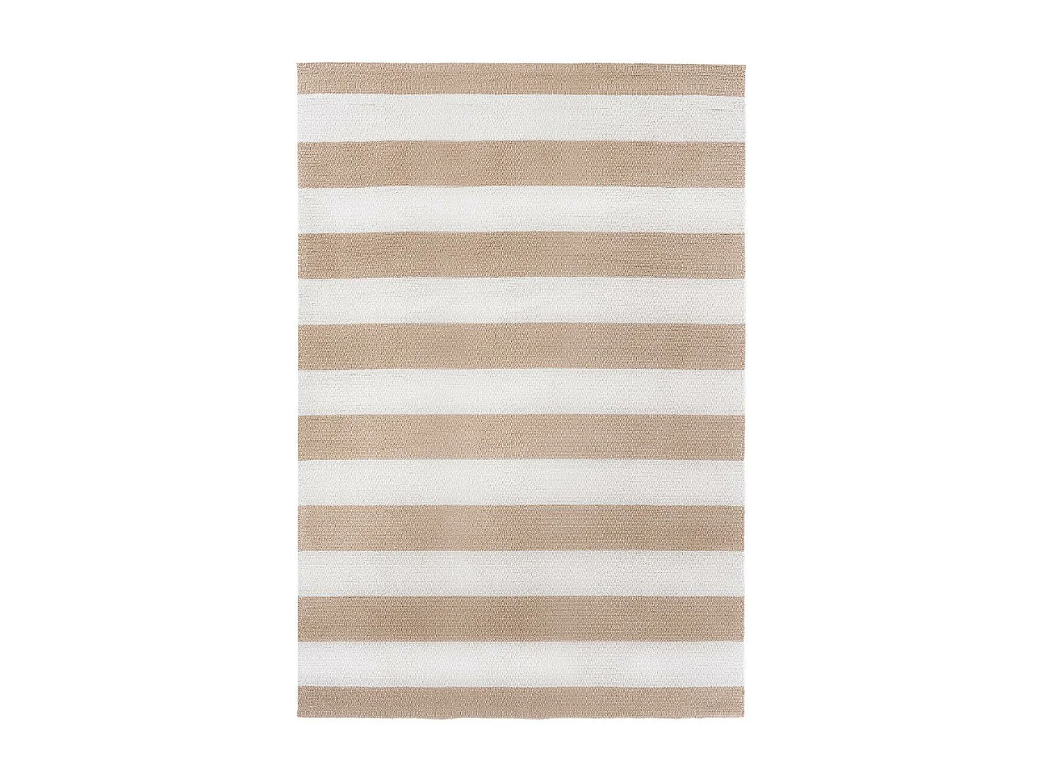 Tapis extérieur 250x350 kilim fait main noisette LILLE