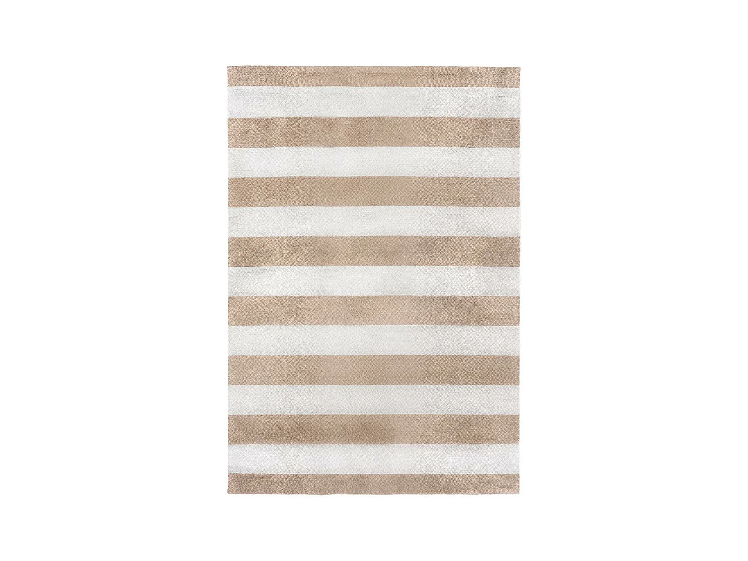 Tapis extérieur 160x230 kilim fait main noisette LILLE
