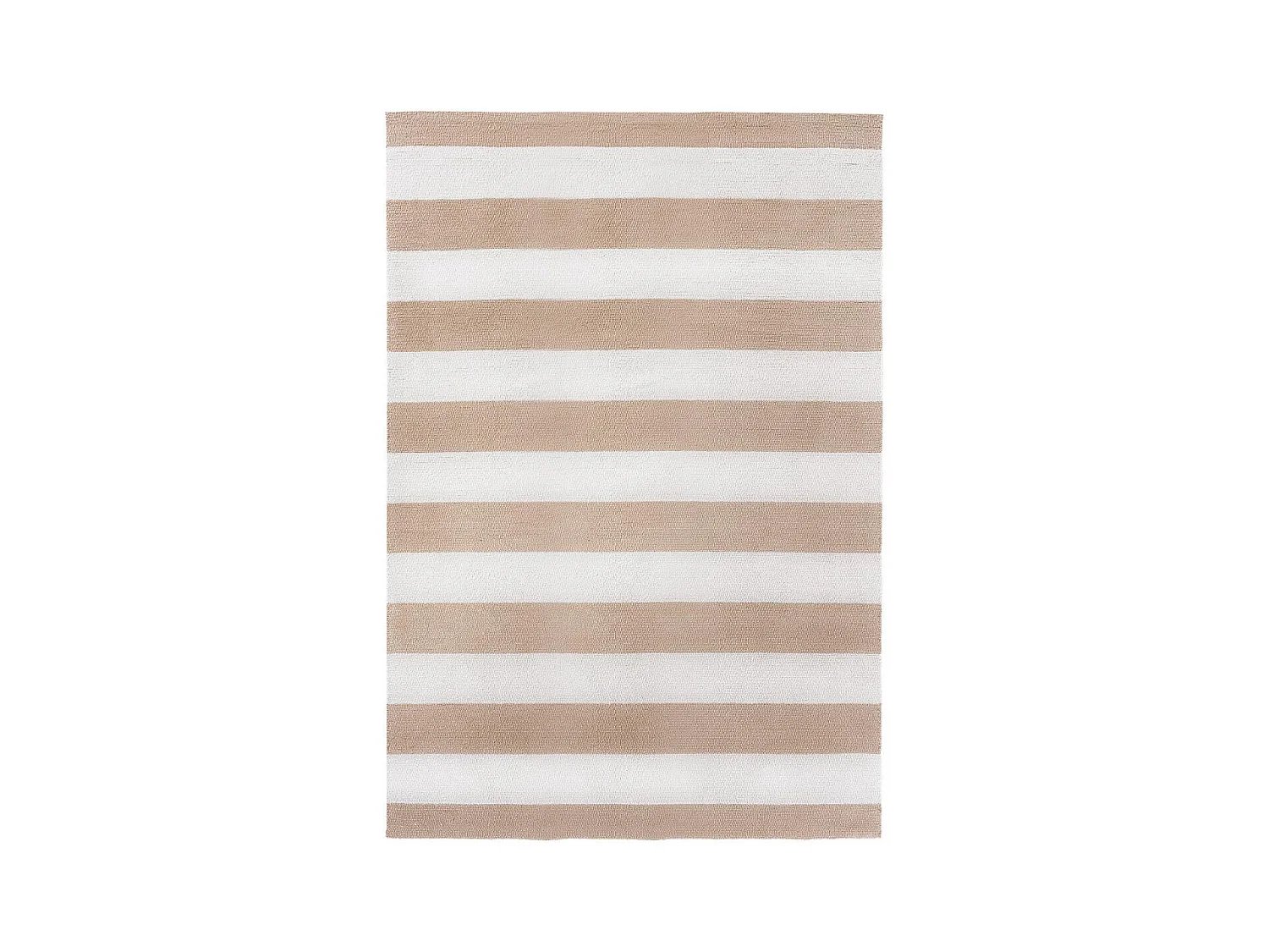 Tapis extérieur 200x280 kilim fait main noisette LILLE