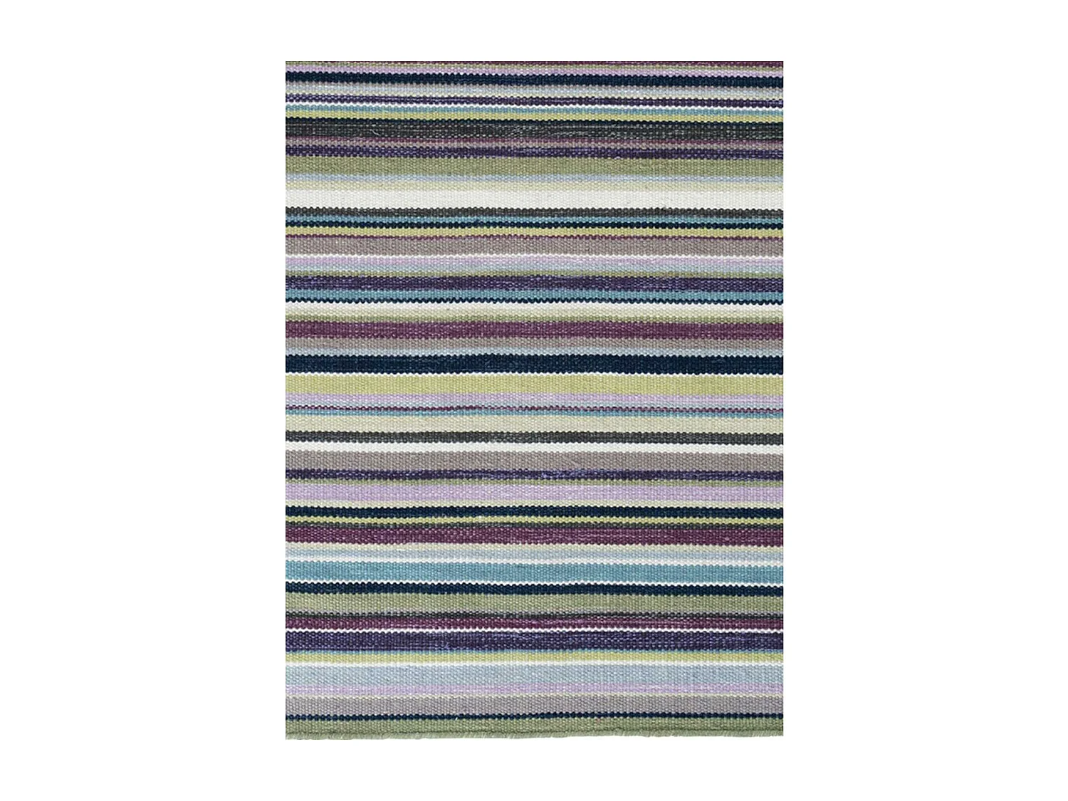 tapis chambre 70x140 fait main en laine violet rectangle RAYEPLE