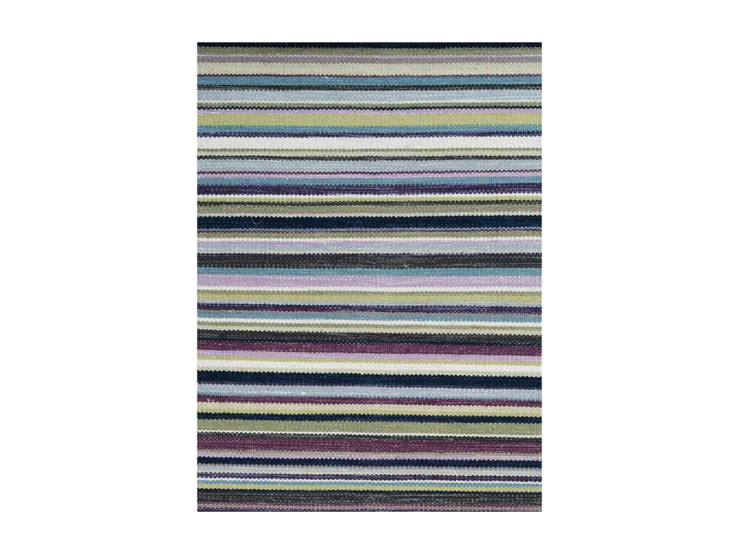 tapis chambre 70x140 fait main en laine violet rectangle RAYEPLE