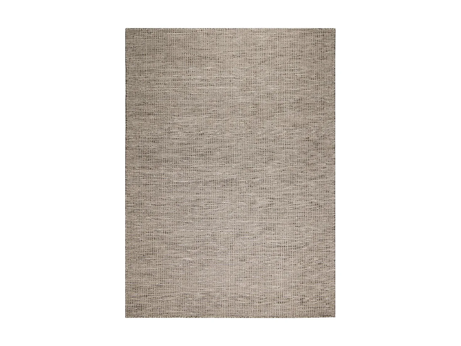 Tappeto Kilim 170x240 rettangolo realizzato a mano in lana grigia fantasia unita LOOK 408