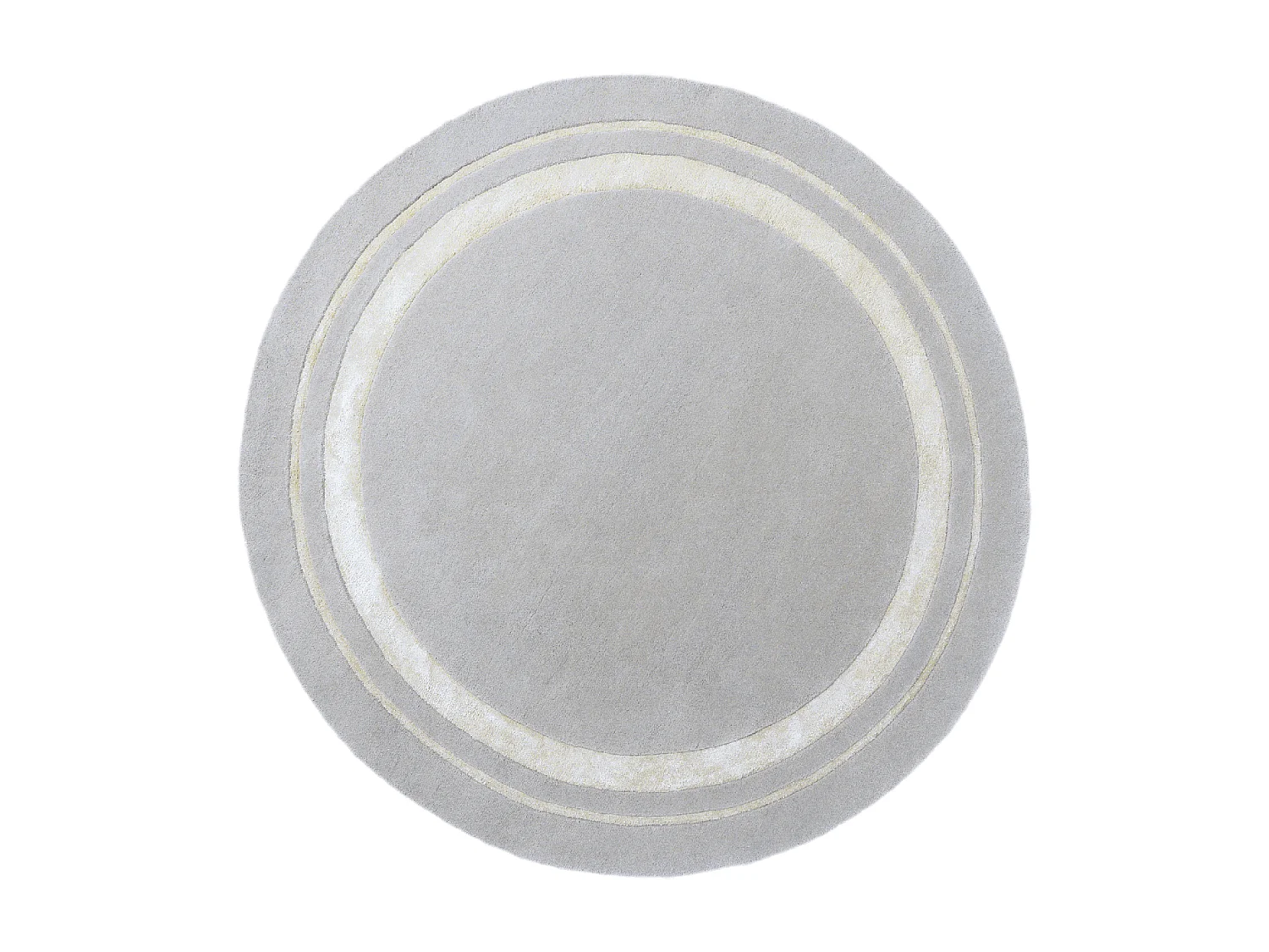 Tappeto rotondo Ø150cm fatto a mano in lana modello semplice per sala da pranzo REDOOK