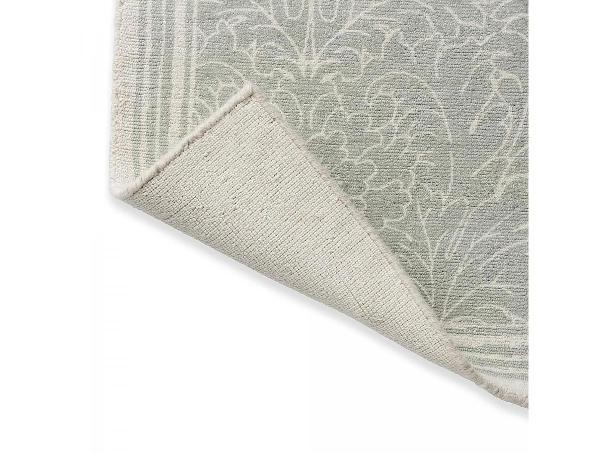 Tappeto da soggiorno e camera da letto fatto a mano in cotone con motivo floreale SILEST