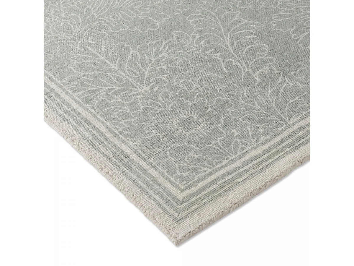Tappeto da soggiorno e camera da letto fatto a mano in cotone con motivo floreale SILEST