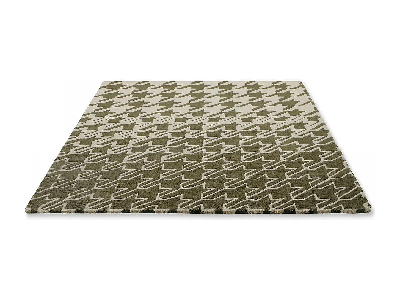 tapis chambre 200x280 fait à la main en laine gris rectangle motif géométrique