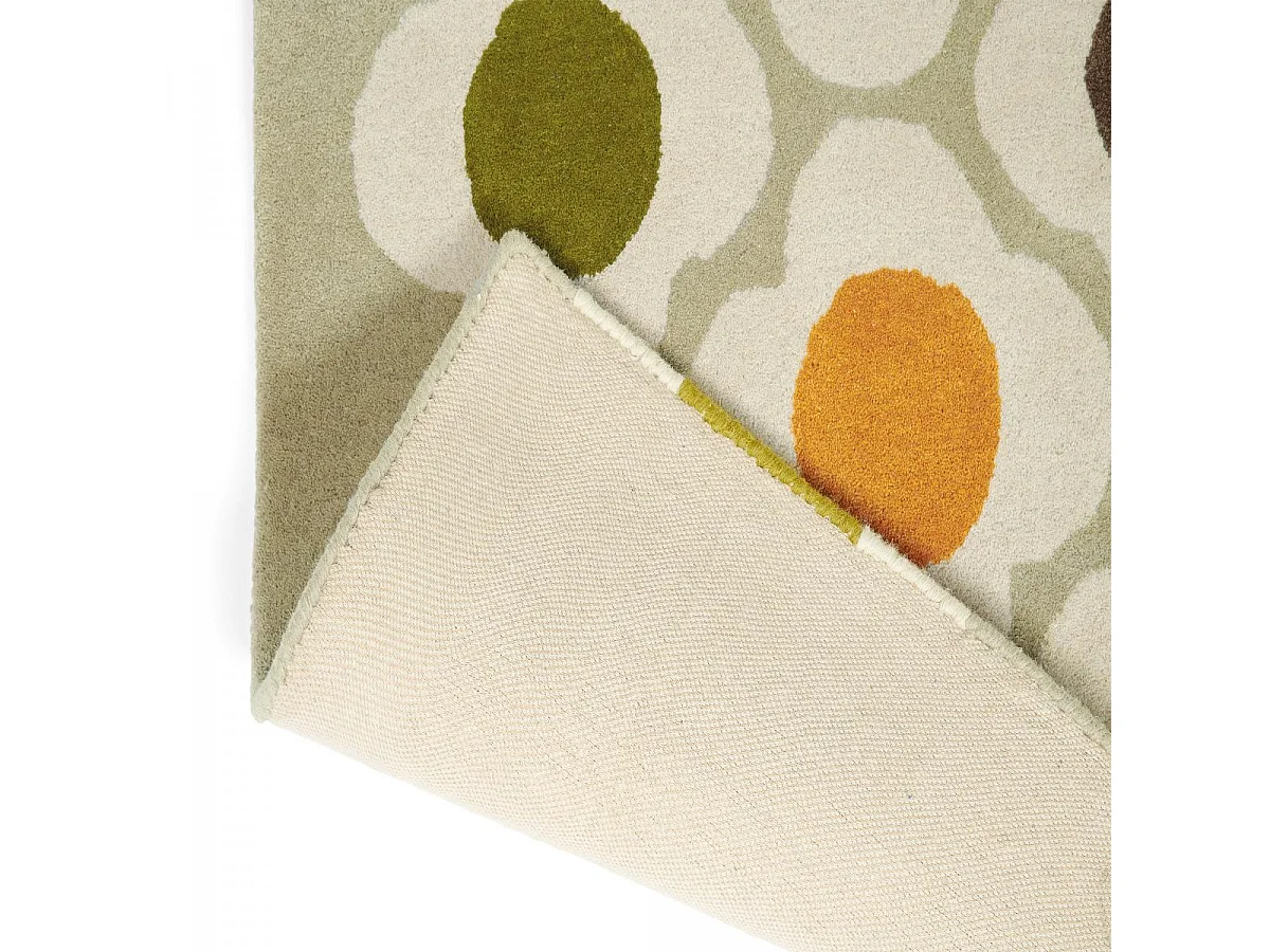 tapis salon 200x280 fait à la main en laine beige et crème motif scandinave