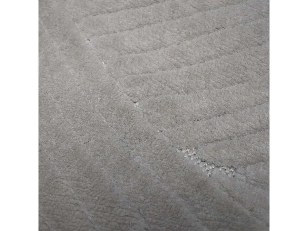 Tapis intérieur extérieur 120x160 en relief LYN14 GEMGRAF Gris ton sur ton