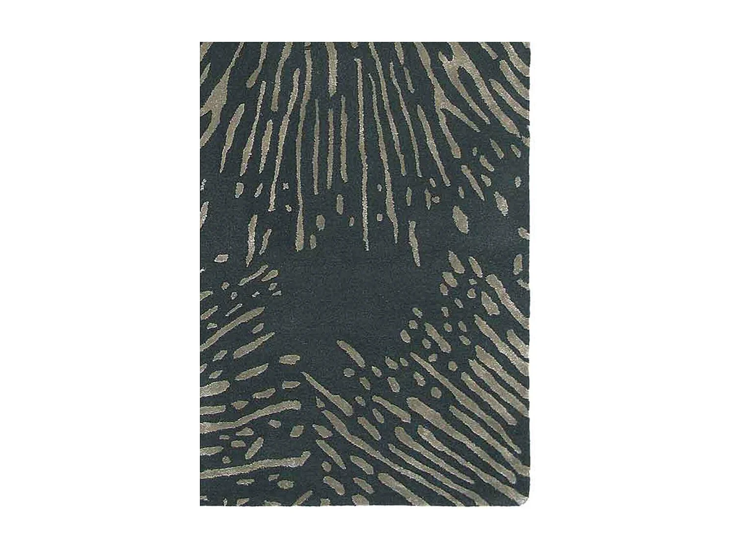 Tappeto da soggiorno e camera da letto realizzato a mano in lana a fantasia geometrica