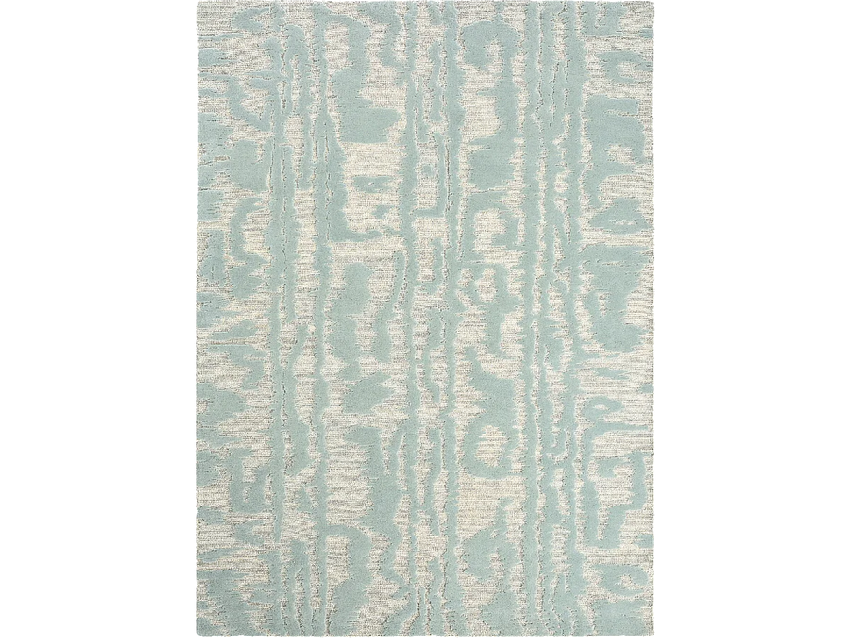 Tappeto da soggiorno e camera da letto fatto a mano in lana con fantasia astratta