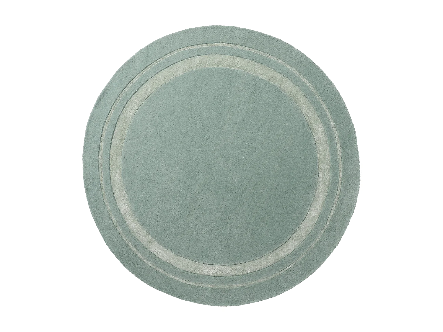 Tappeto rotondo Ø150cm fatto a mano in lana modello semplice per camera da letto REDOOK