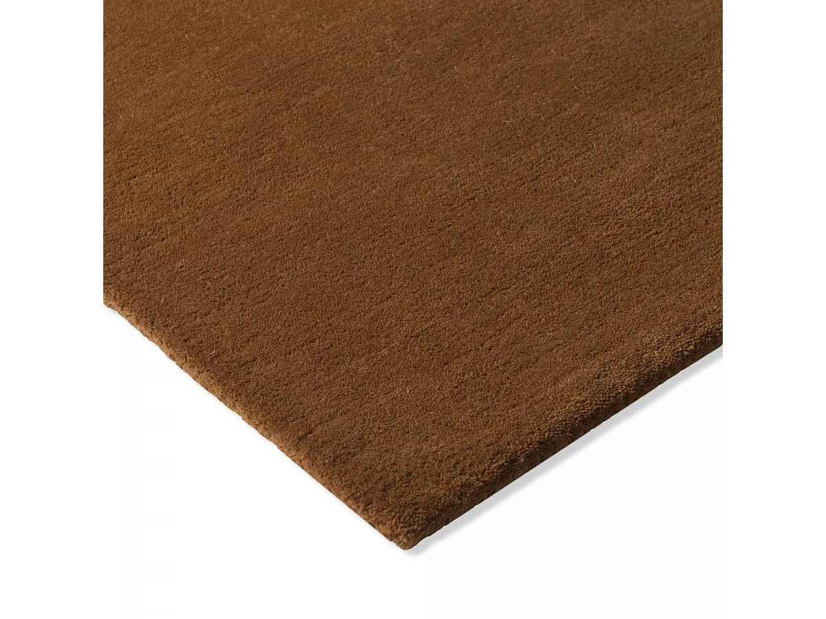 tapis chambre 140x200 fait main en laine bordeaux et rouge motif rétro-vintage