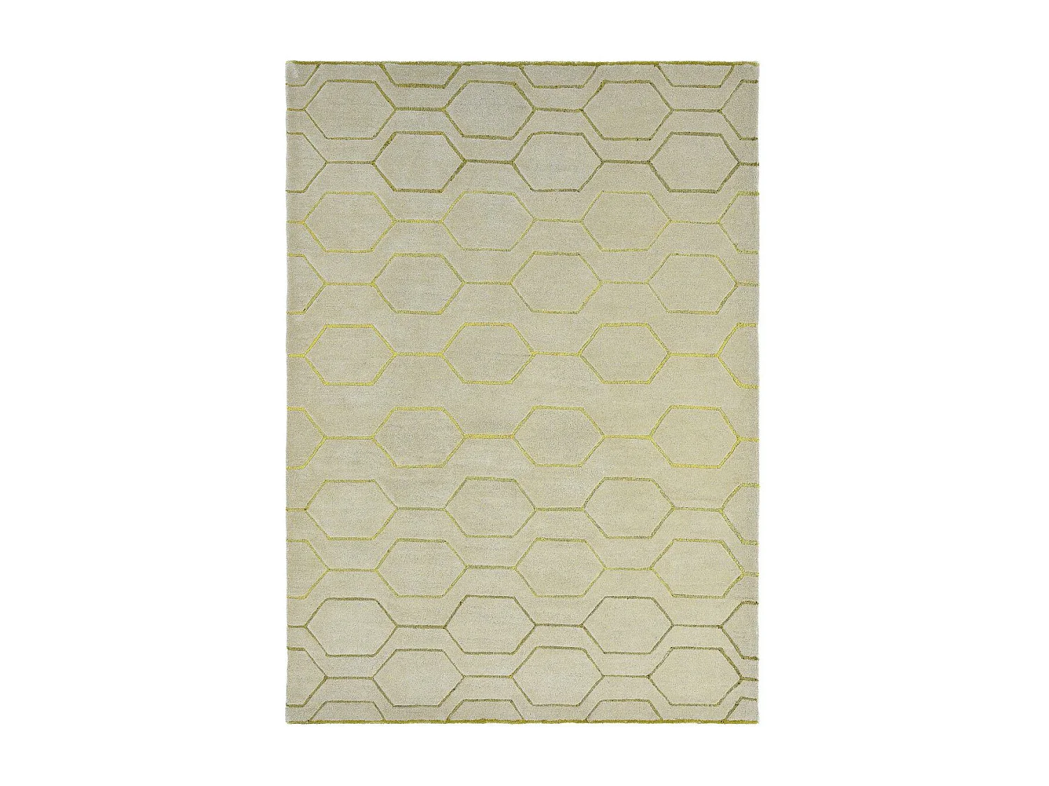 tapis salle à manger 250x350 fait à la main en laine gris motif scandinave