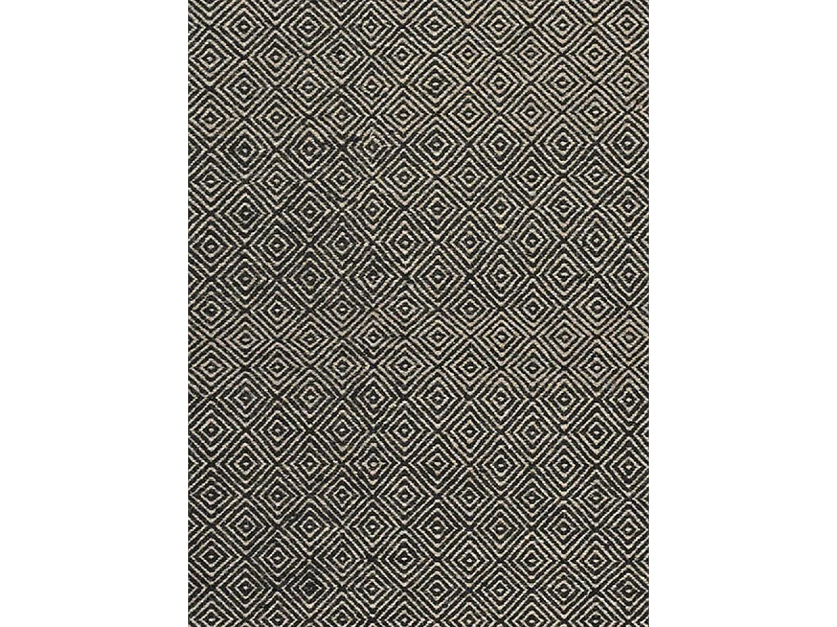 Alfombra kilim hecha a mano en lana con motivos geométricos