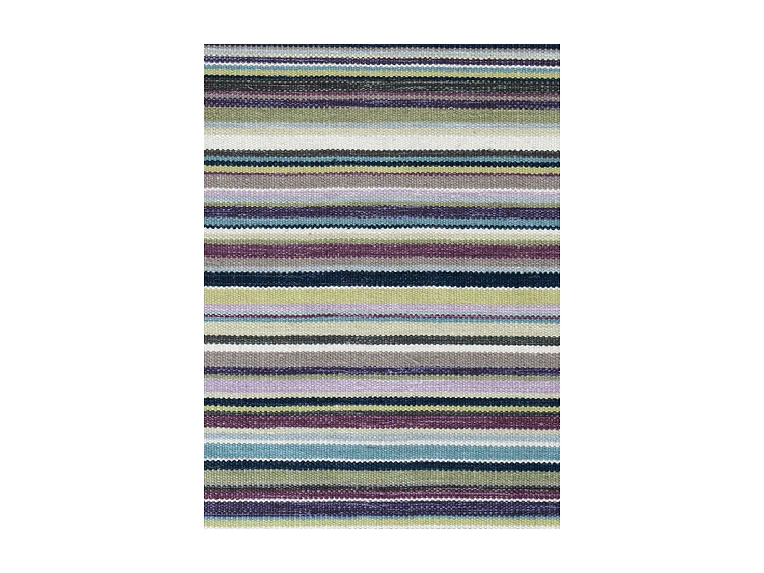 Tapis kilim 70x140 rectangle fait main en laine violet motif géométrique