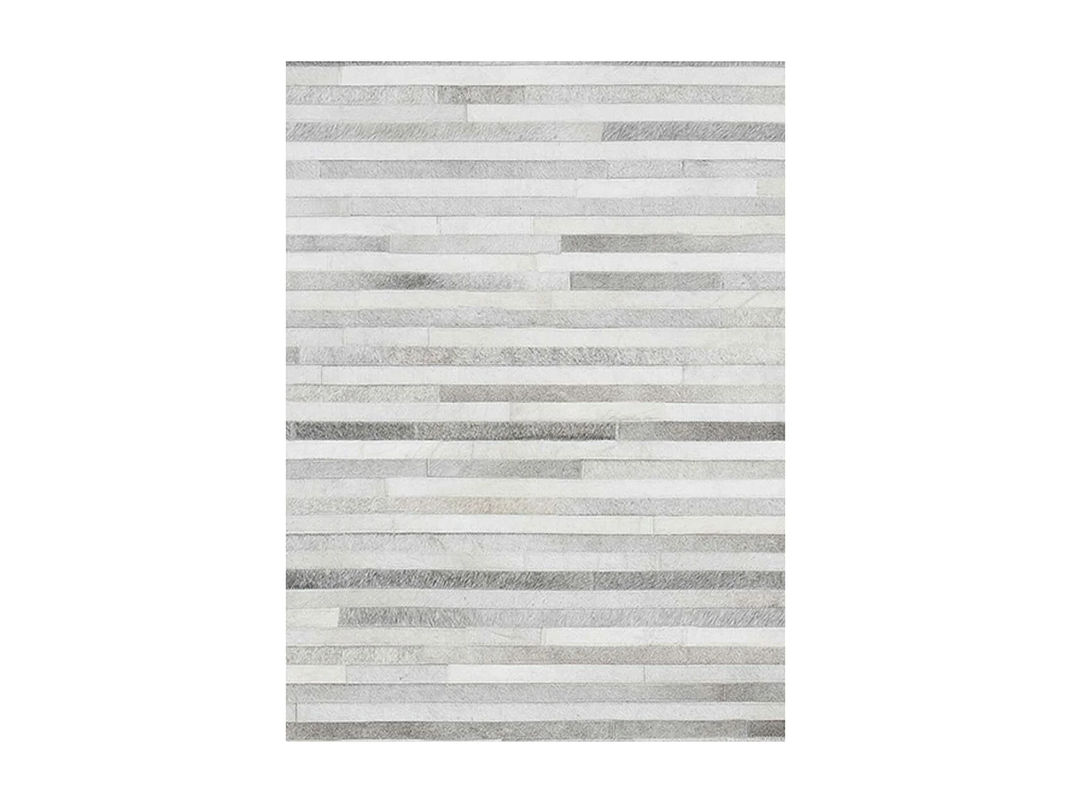 Tapis peau de vache 170x240 kilim fait main gris