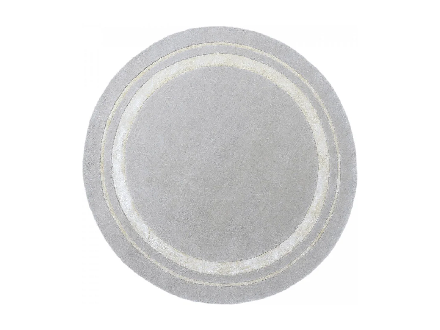 Tappeto rotondo Ø200cm fatto a mano in lana modello semplice per sala da pranzo REDOOK