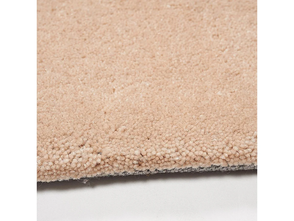 Tapis enfant 110x160 fait main en acrylique crème FOOTPRINT