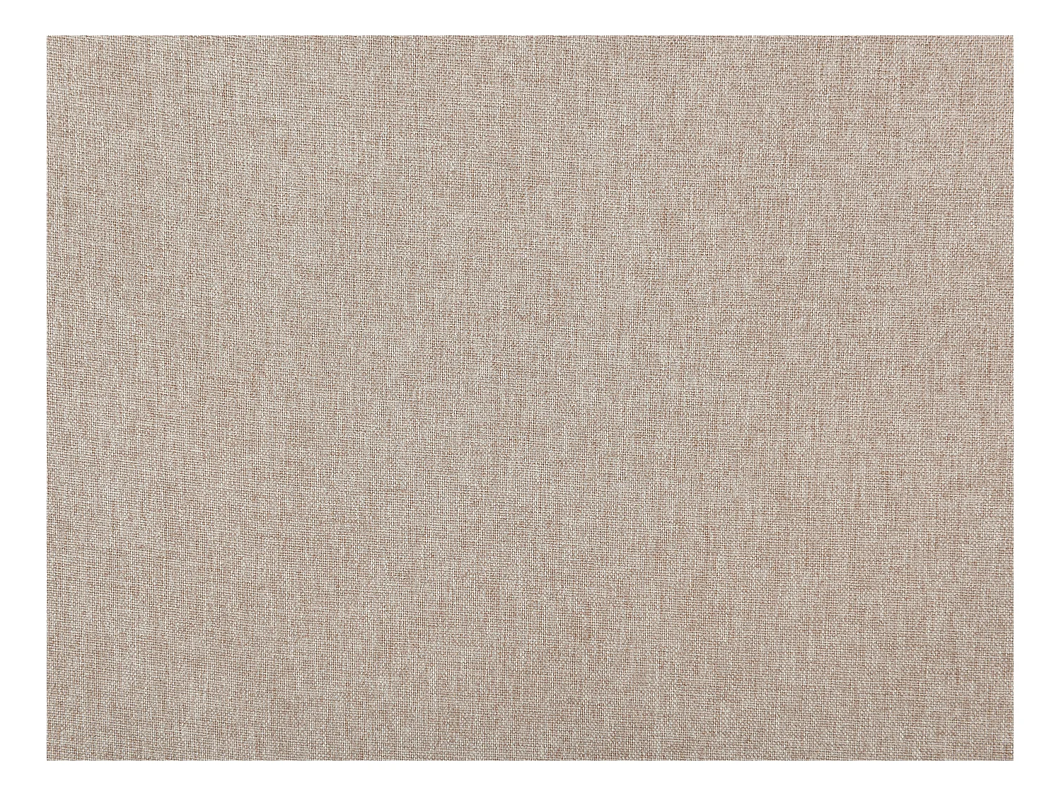 Sofá para mascotas de lino y patas de metal - Beige - L. 80 x P. 58 x Alt. 28 cm - SIPARIA