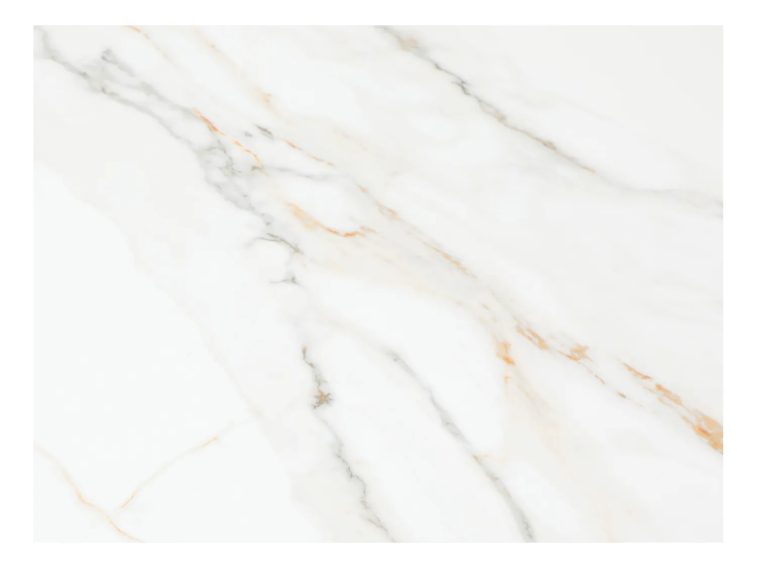 Table basse avec plateaux pivotants en céramique, verre trempé et métal taupe - Effet marbre blanc - JOLINE de Maison Céphy