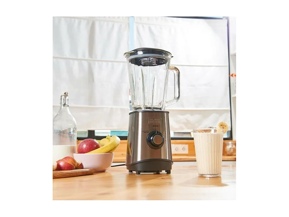 BLACK + DECKER BXJB800E Blender en verre 800 W - 1,5 l