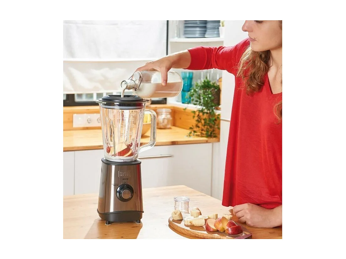 BLACK + DECKER BXJB800E Blender en verre 800 W - 1,5 l